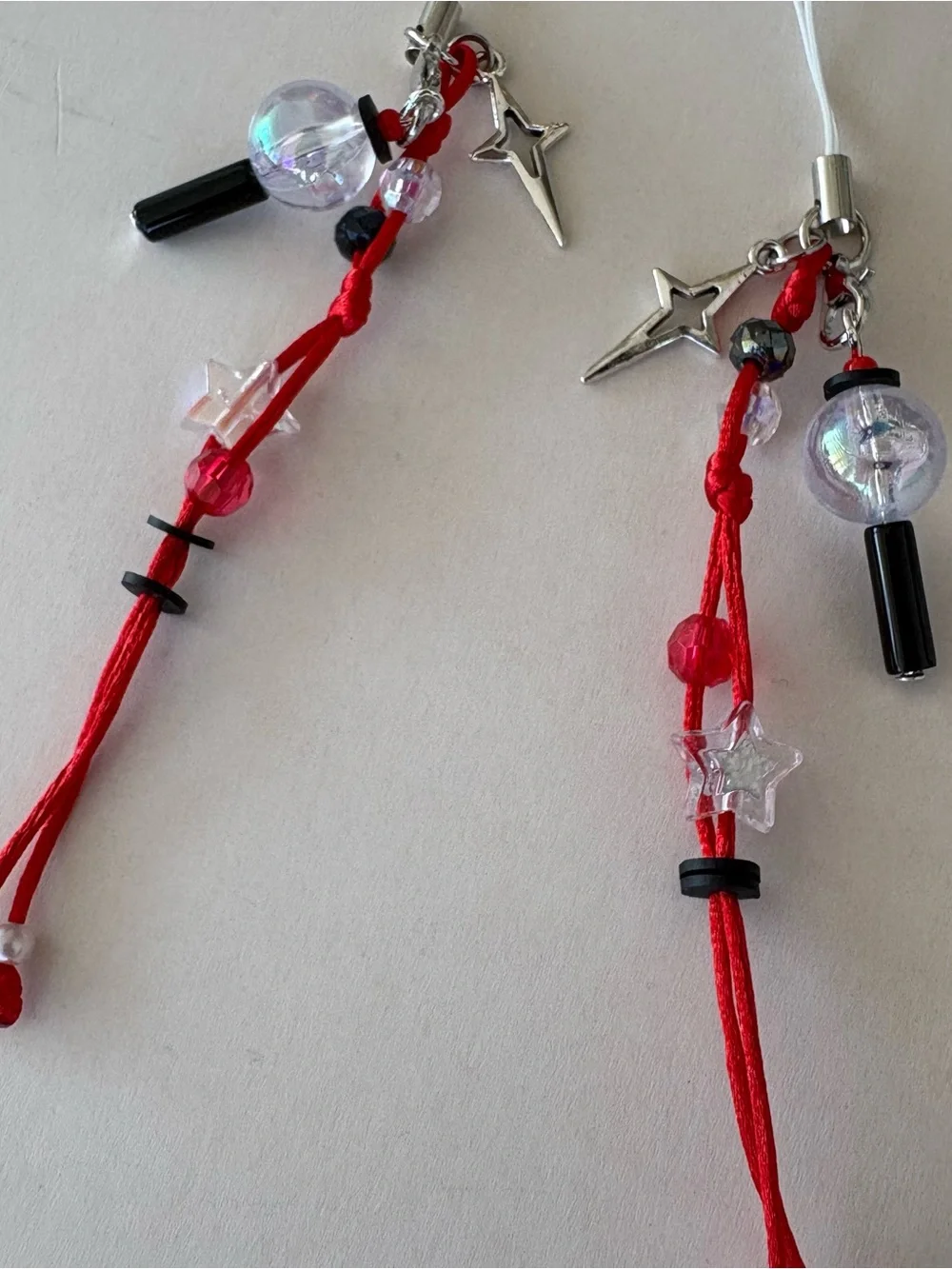 BTS Army Bomb Lightstick Phone Charm - Set of 2